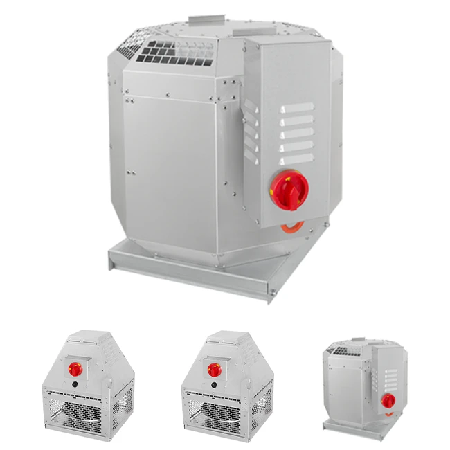 Dakventilator rookgasafvoer