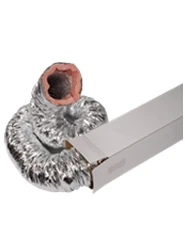 Geisoleerde ventilatieslang