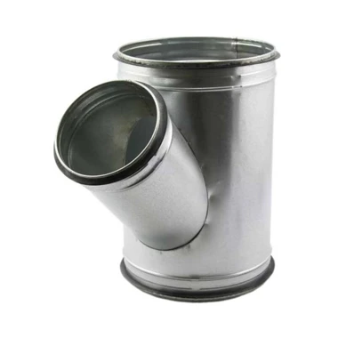 spiral Duct T-Pieces 45°