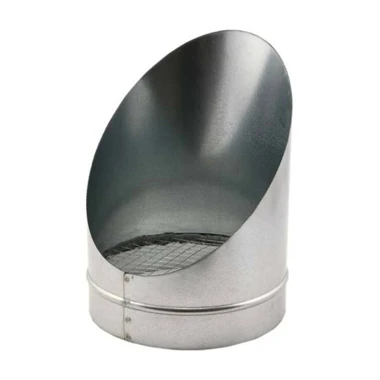 spiral ducts duct grilles with mesh 45°