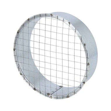 spiral ducts duct grills with mesh
