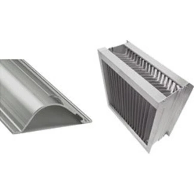 Druppelvanger met aluminium schoepprofiel