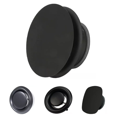 Black air valves