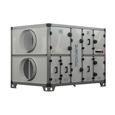 Maxivent MR45 warmtewiel - zijaansluiting