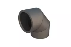 Ubbink Aerfoam 90 graden bocht 160 mm