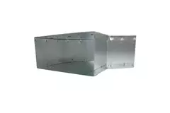 Bocht 45 graden 170x80 mm horizontaal tbv instortkanaal