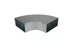 Bocht 90 graden 170x80 mm horizontaal tbv instortkanaal