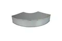 Bocht 90 graden 170x80 mm horizontaal tbv instortkanaal