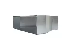 Verloopstuk 220x80 mm naar 170x80 mm tbv instortkanaal