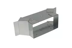 Zijaansluiting 170x80 mm voor rechthoekig instortkanaal