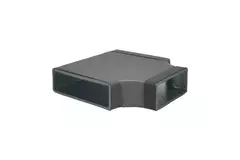 Thermoduct T-stuk 90 graden 220x80 - 170x80 tbv instortkanaal