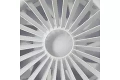 Badkamerventilator Ø 120 mm wit - aRid 120 BB HS