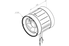 Buisventilator 125mm mixed-flow ETAMASTER - EM 125 EC 01