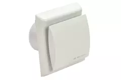 Itho Daalderop Badkamerventilator Ø 100 mm- wit met timer BTV-N201 T