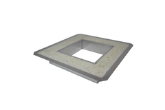 DOS-G geïsoleerde aluminium dakopstand 400x400