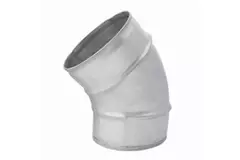 Bocht diameter 80 mm 45 graden (niet safe)