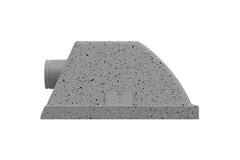 EPS Plenum geïsoleerd 590x590 Ø 160mm