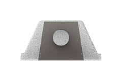 EPS Plenum geïsoleerd 590x590 Ø 160mm