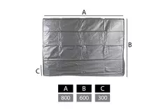 Afdekhoes voor buitenunits medium 800 x 600 x 300 mm