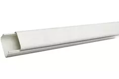 Climaplus airco leidinggoot Montagekanaal 125x75mm, 2 meter RAL 9010 WIT
