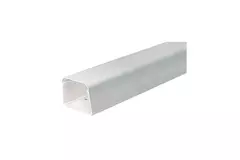 Climaplus airco leidinggoot Montagekanaal 125x75mm, 2 meter RAL 9010 WIT