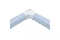 Climaplus airco leidinggoot Haakse binnenbocht 3530 RAL 9010 WIT