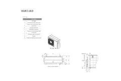 LG Cassette airco met afdekplaat CT18F-Compact R32 5,0 kW set