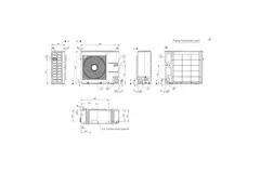 LG Cassette airco met afdekplaat CT24F-S R32 7,0 kW set