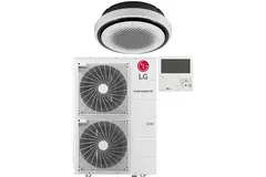 LG Cassette ROND airco met afdekplaat UT48F-S R32 13,4 kW set