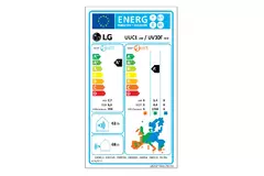 LG Plafond onderbouw Inverter airco UV30F-Compact R32 8,0 kW set