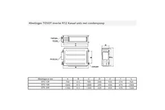 Tosot by GREE Inverter Vloer/Plafond airco FTS-24R R32 7,0 kW set