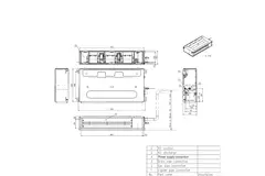 LG low static kanaal airco binnenunit + afstandsbediening CL24F R32 7,0 kW