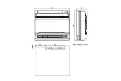 Tosot by GREE airco binnenunit Multi Console R32 2,5 kW