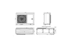 Tosot by GREE Versati IV Monobloc warmtepomp 400v R32 12 kW