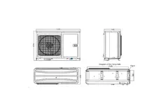 TOSOT BY GREE Versati IV 16 kW, 400V, R32 Monoblock lucht-water warmtepomp. meldcode K22522