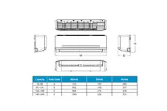 MaxiCool AURORA Inverter airco R32 7,0 kW set