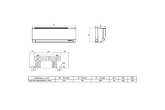 Tosot PULAR by GREE airco binnenunit R32 4,6-5,2 kW