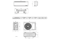 Tosot PULAR by GREE single split airco R32 7,0 kW set