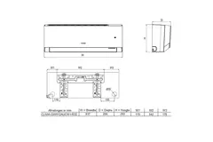 Tosot CLIVIA by GREE Binnenunit Design R32 3,5-3,8 kW