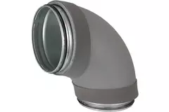 Thermoduct geïsoleerde bocht 90 graden diameter 200 mm