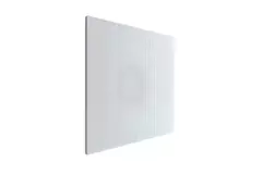 Geperforeerd plafondrooster voor afvoer 594x594 - transitiestuk voor bovenaansluiting Ø 125 mm