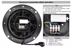 Axiaal ventilator rond 200mm – 780m³/h – aRos