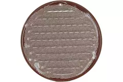 Metalen ventilatierooster rond Ø160 mm bruin - MR160B - RAL8016