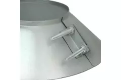 Stormkraag Ø 355mm - Regenrand spirobuis
