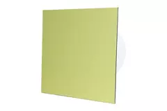Air Roxy badkamerventilator met aansluitdiameter 100 mm - front goud aluminium
