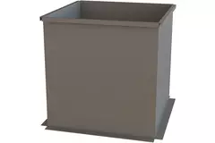 Alfa Compact alu plakplaat hellend 400mm (2 - 60 graden) (geisoleerd)