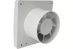 Europlast badkamerventilator Ø 100 mm Wit met automatische sluitklep - luxe X100Z