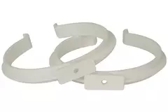 Kunststof montagebeugel Ø 125 mm (2 stuks) (AZ125)