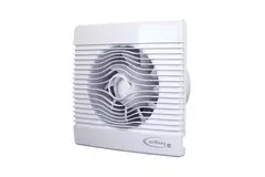 Badkamer ventilator met Vochtsensor en Timer Ø 150 mm wit - pRemium 150HS