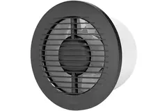 Badkamer ventilator rond Ø 125 mm antraciet - basis EA125A